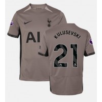 Muški Nogometni Dres Tottenham Hotspur Dejan Kulusevski #21 Rezervni 2023-24 Kratak Rukav